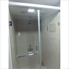 Fancy Sliding Bathroom Partition At