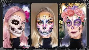 5 best halloween skull makeup looks to