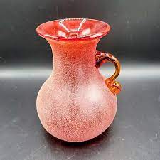 Frosted Jug Or Vase W