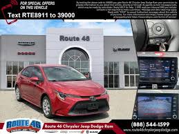 new used toyota corolla for near