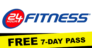free 7 day gym p at 24 hour fitness
