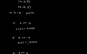 Solved Find Parametric Equations For
