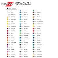 Oracal 751 Color Chart High Performance Sign Vinyl