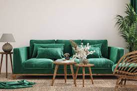 9 gorgeous emerald green sofa living