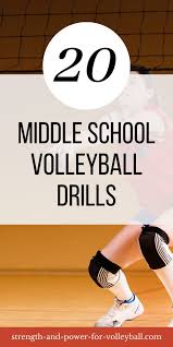volleyball drills for middle
