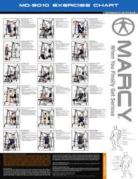 md 9010 exercise chart manualzz