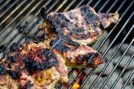 Butterflied Leg Of Lamb On Grill gambar png