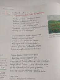 Wypisz z wiersza powtórzenia i uosobienia. Plisss pomocy! To nie z  gimnazjum XD ale ze szkoły podstawowej - Brainly.pl