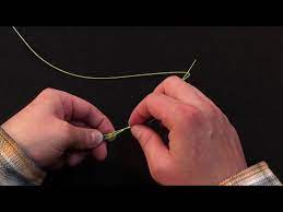 how to use a tie fast nail knot tool