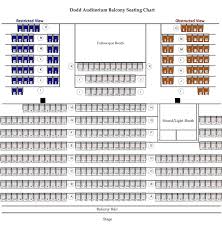 seating layout dodd auditorium