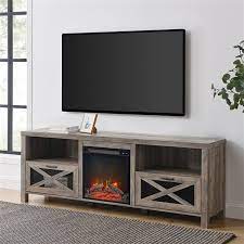 Walker Edison Farmhouse Fireplace Tv