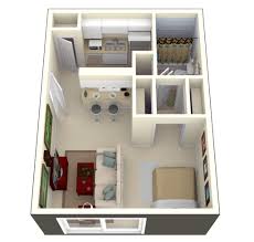 studio apartment floor plans