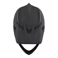 D3 Fiberlite Helmet No Mips Mono Black Troy Lee Designs