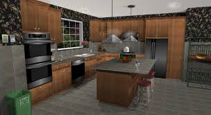 how to create a 3d kitchen design with