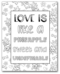 The latter option is more suitable for older children who can learn the spelling of 'pineapple' while having fun filling each letter with a different color. Printable Coloring Pages For Girls Sarah Titus From Homeless To 8 Figures