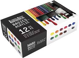 liquitex painting assorted colours