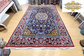 hand knotted antique persian carpet