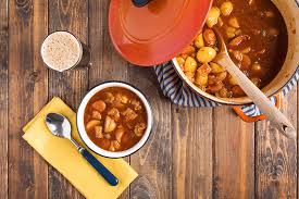 tripe sausage and potato stew golden
