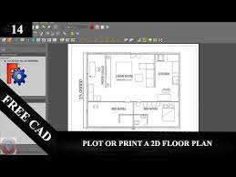 Architectural Floor Plan In Free Cad