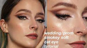 soft smokey cat eye makeup tutorial