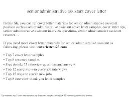 Cover Letters Administrative Assistant Sample Receptionist Ative