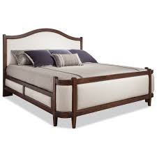 These headboard upholstered beds come with amazing features and enhance safety and the quality of sleep. Durham Prominence King Grand Upholstered Bed With Curved Footboard Bennett S Furniture And Mattresses Upholstered Beds