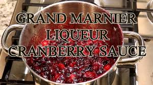 grand marnier liqueur cranberry sauce