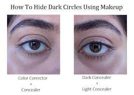 how to hide intense dark circles step