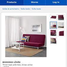 Ikea Beddinge Lövås 3 Seater Sofa Bed