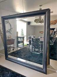 Extra Large 6 X 6 Framed Wall Mirror