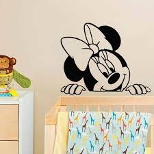Mickey Mouse Minnie Mouse Wall Decal