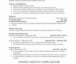 12 Cover Letter For Assistant In Nursing Proposal Resume
