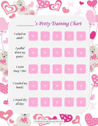 Potty Training Charts For Boys And Girls 39 Printable