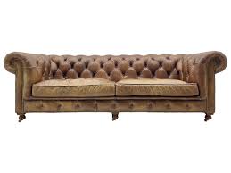 chesterfield style four seat sofa