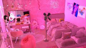 free pink aesthetic room cc links