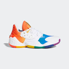 These adidas basketball shoes are tuned to james harden's signature style of play. Adidas Harden Vol 4 Pride Shoes White Adidas Us