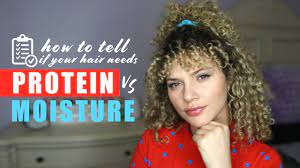 my curly hair need protein or moisture