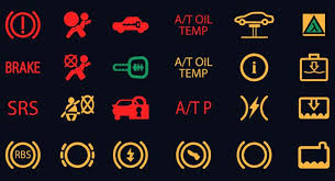 car warning light symbols and