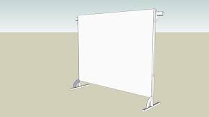 Ideal for home theater or business use. Diy Free Standing Projector Screen 3d Warehouse