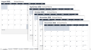 Planner personalizado 2019 com planejamento de estudos. 15 Free Monthly Calendar Templates Smartsheet