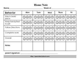 A Home Note Program To Support Positive Student Behavior And