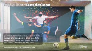 Ο χρήστης ECU 911 Quito στο Twitter: "#TeAlientoDesdeCasa | El fútbol  profesional regresó a las canchas, vívelo con pasión desde la seguridad de  tu hogar. Evita reuniones y aglomeraciones, recuerda #PuedesSerElSiguiente…  https://t.co/ozVoqzjBQP"