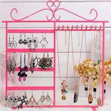 jewelry organizer stand wall mounted