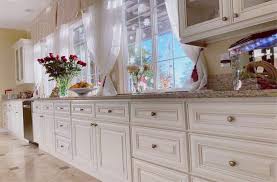 antique white shaker cabinets b f