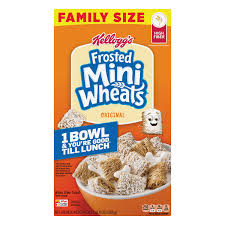 frosted mini wheats cereal