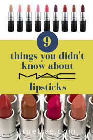 about mac lipsticks