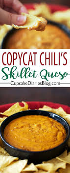 copycat chili s skillet queso cupcake