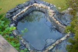 right liner for your pond pvc rubber