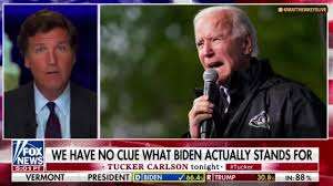 Fox News pundit Tucker Carlson claims Joe Biden is a hologram who doesn&#39;t  actually exist - Mirror Online