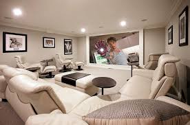 custom home theater system for comfort